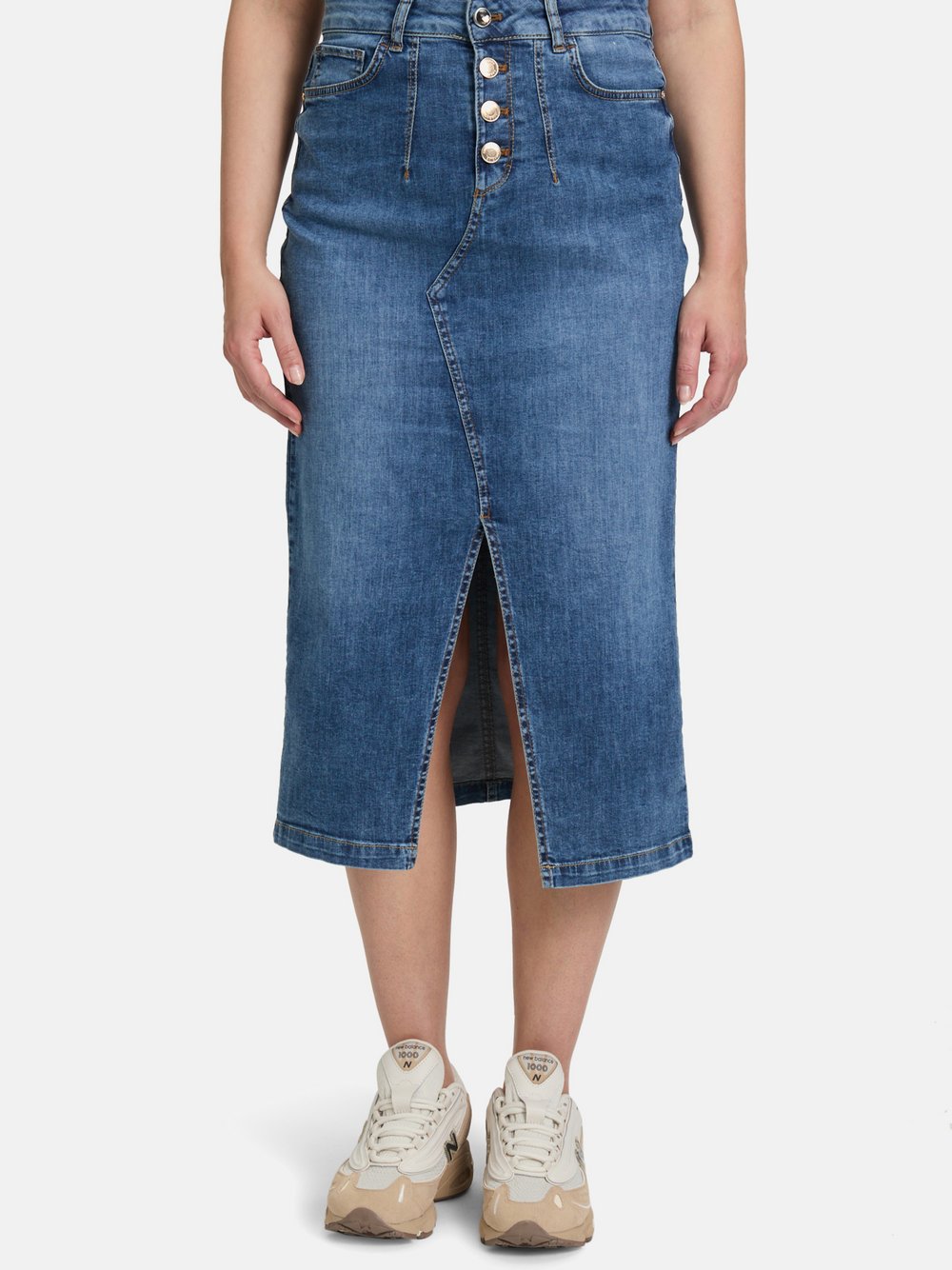 Cartoon Jeansrock Damen Baumwolle