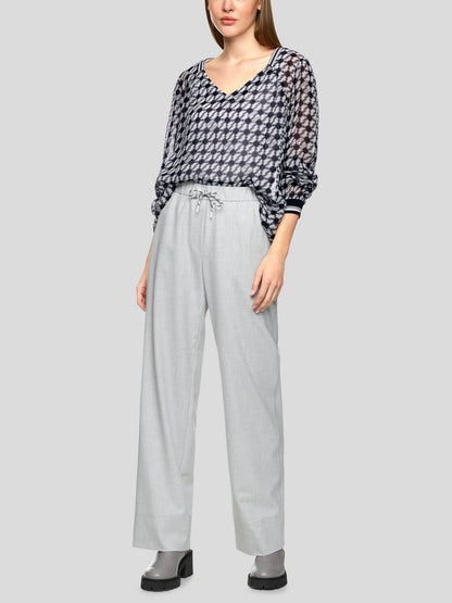 Marc Cain Bluse Damen Viskose gemustert