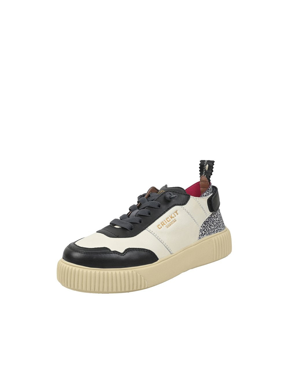 Crickit Sneaker Damen Leder bedruckt