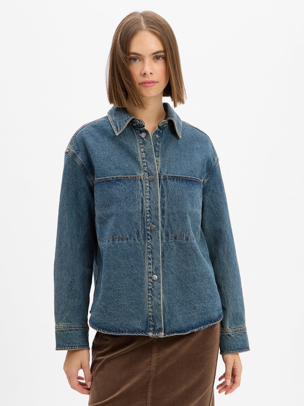 Opus Kastenjacke Damen Baumwolle