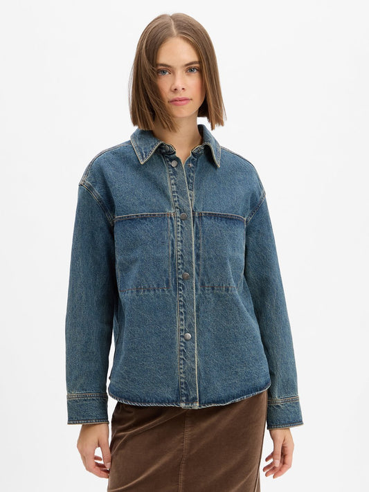 Opus Kastenjacke Damen Baumwolle