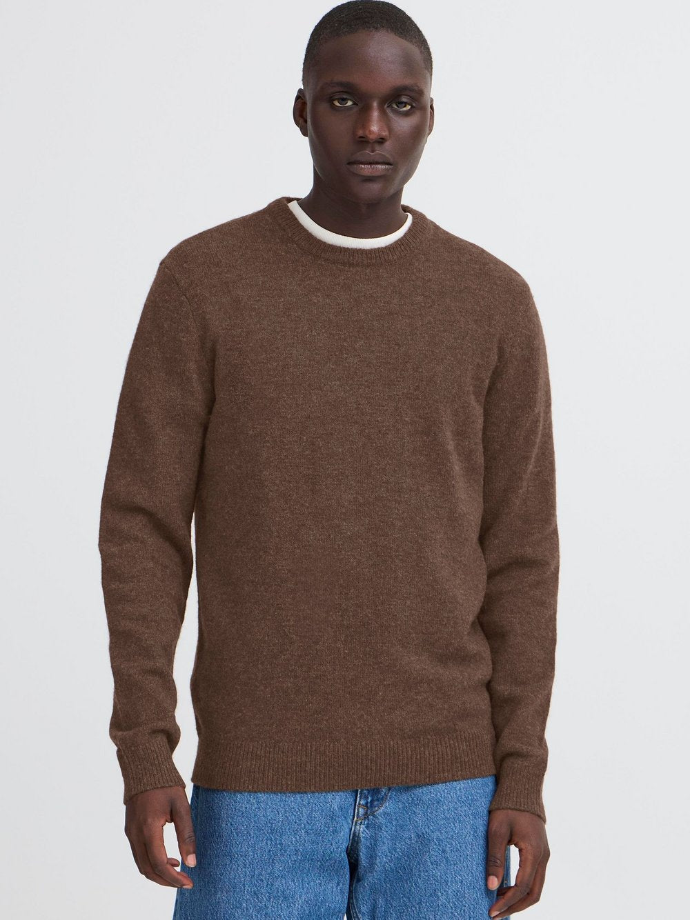 BLEND Strickpullover Herren Baumwolle