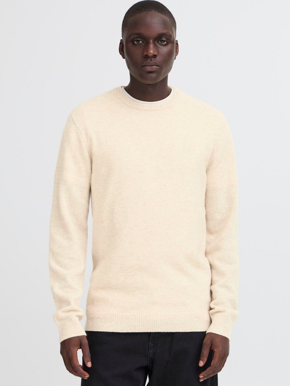 BLEND Strickpullover Herren Baumwolle