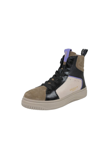 Crickit Sneaker Damen Leder bedruckt