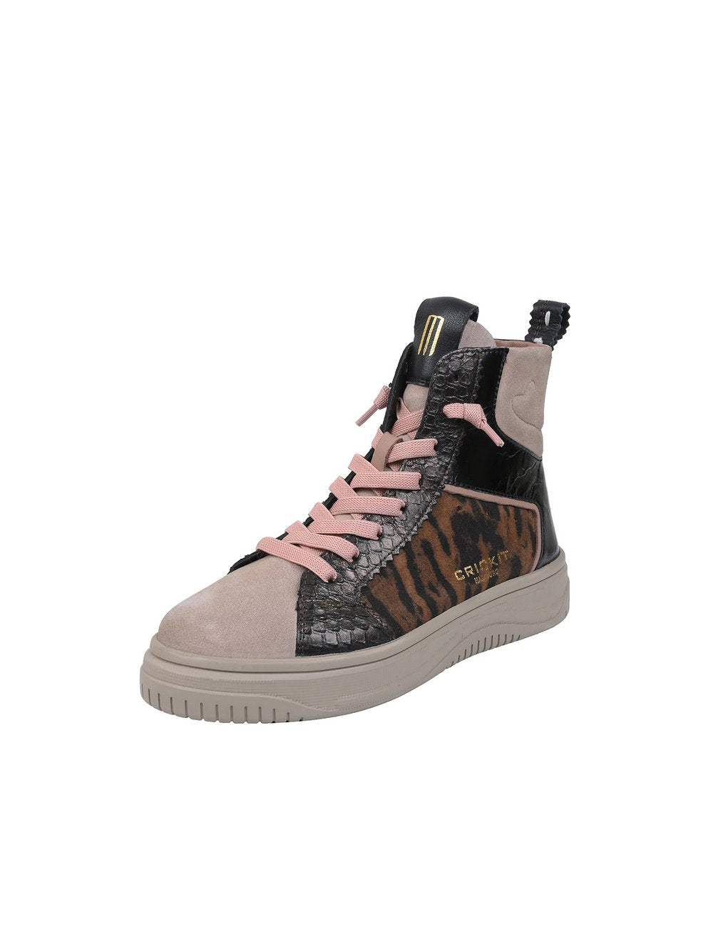 Crickit Sneaker Damen Leder bedruckt