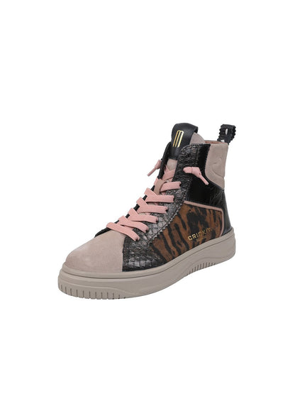 Crickit Sneaker Damen Leder bedruckt