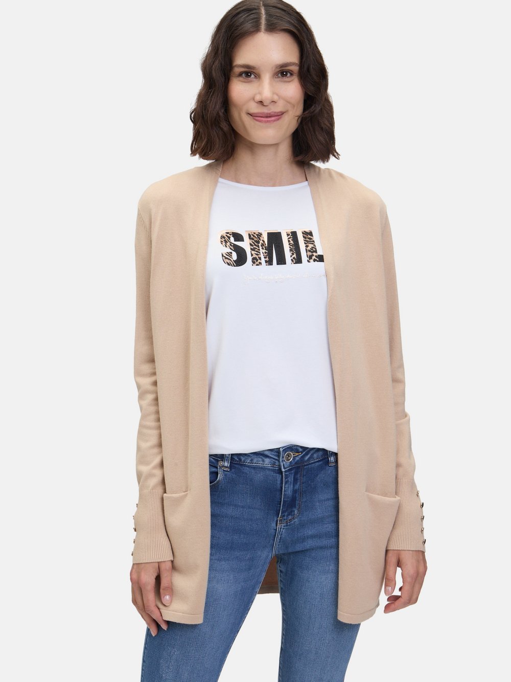 Betty Barclay Feinstrickjacke Damen Viskose