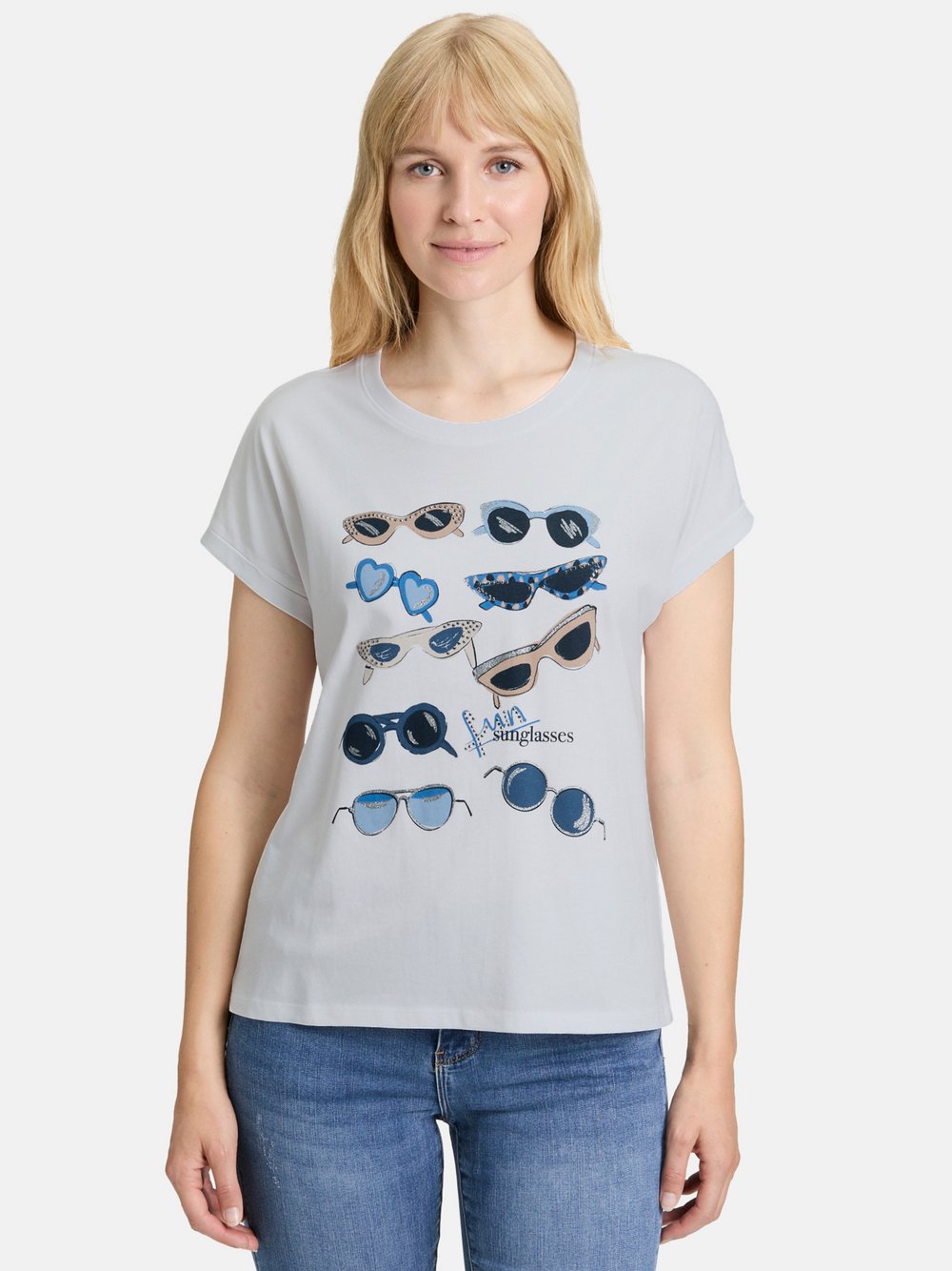 Betty Barclay Casual-Shirt Damen Baumwolle bedruckt