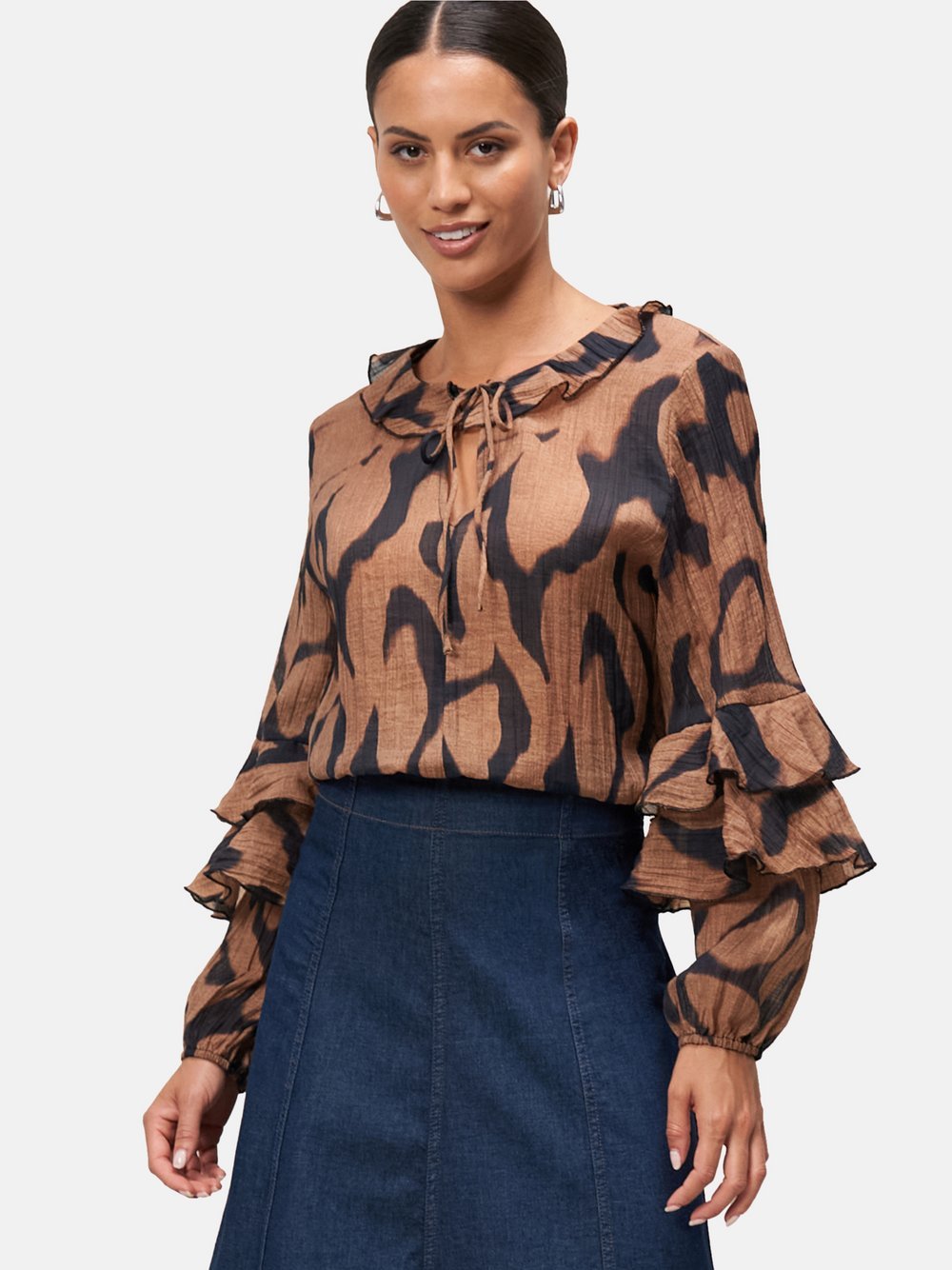 zero Bluse Damen gestreift