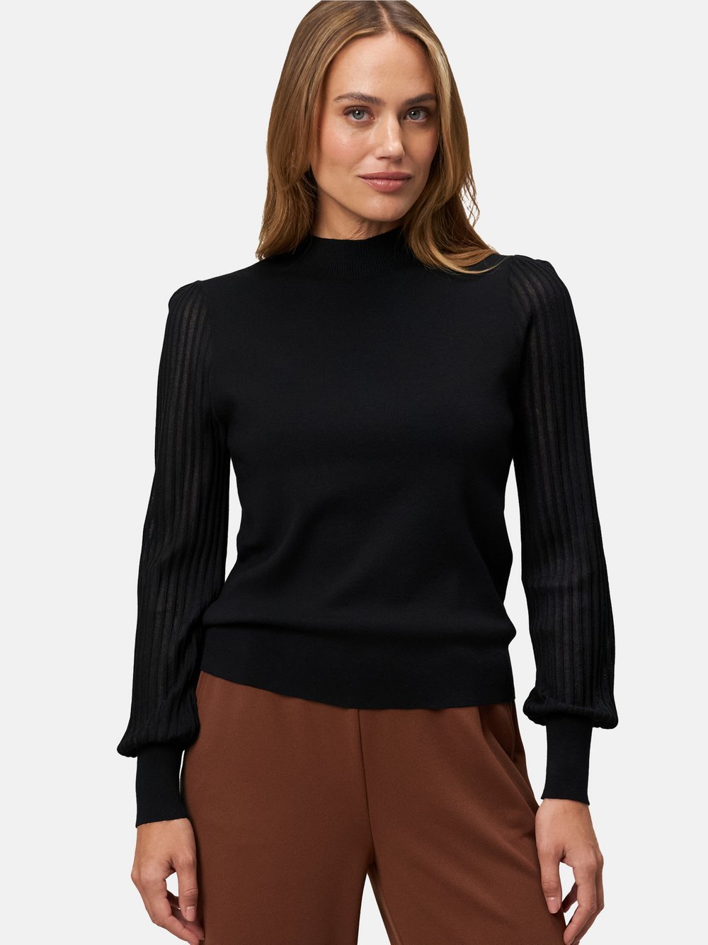 zero Strickjacke Damen Baumwolle gemustert