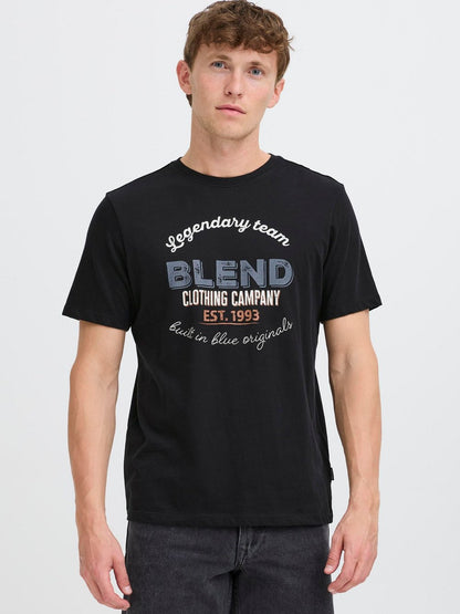 BLEND T-Shirt Herren Baumwolle bedruckt