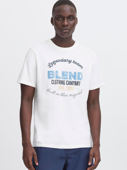 BLEND T-Shirt Herren Baumwolle bedruckt
