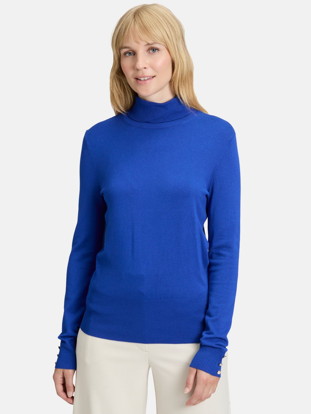 Betty Barclay Rollkragenpullover Damen Viskose