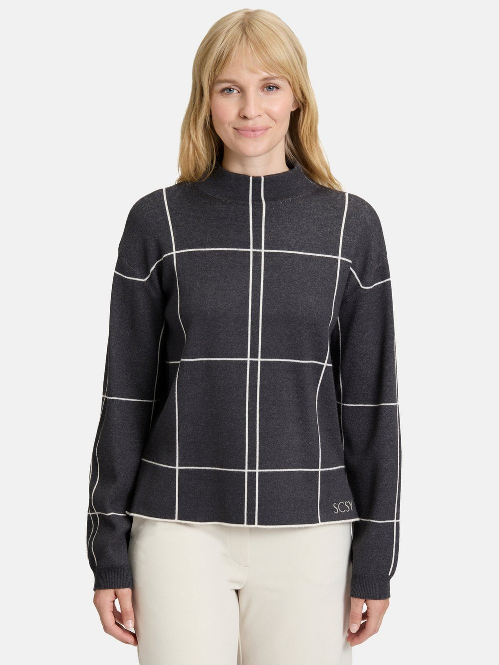 Betty Barclay Strickpullover Damen Viskose gemustert