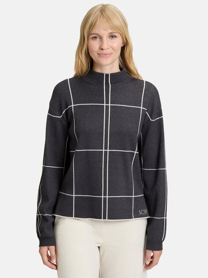 Betty Barclay Strickpullover Damen Viskose gemustert