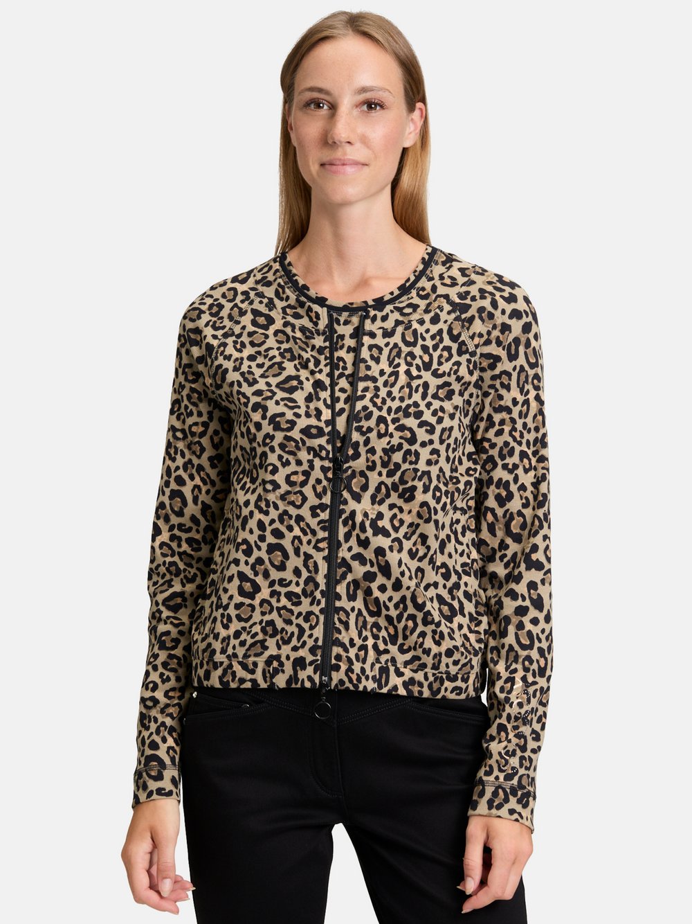Betty Barclay Shirtjacke Damen Baumwolle gemustert