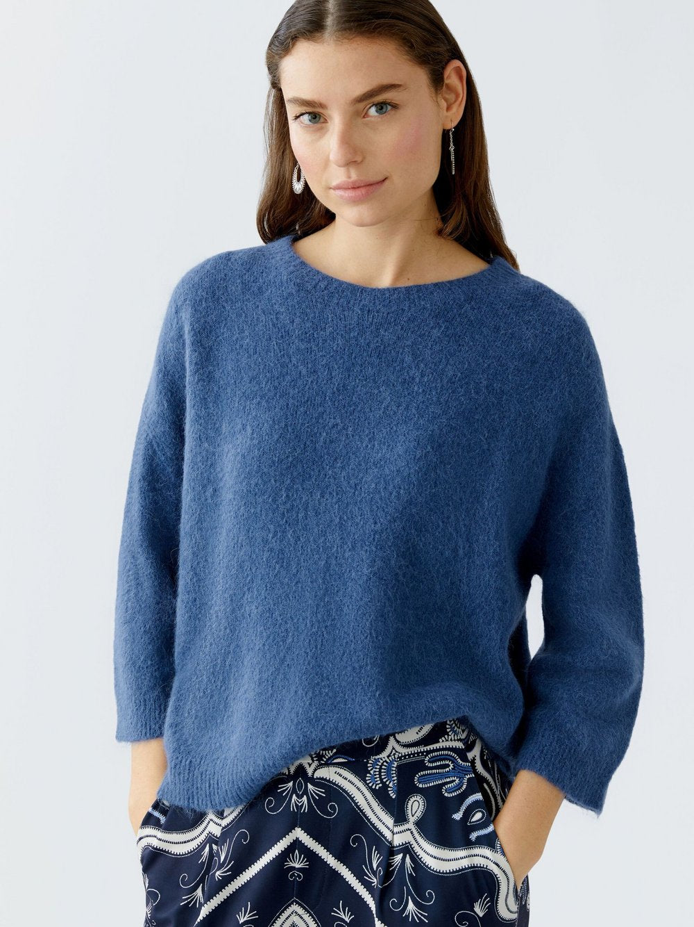 Oui Pullover Damen Polyamid