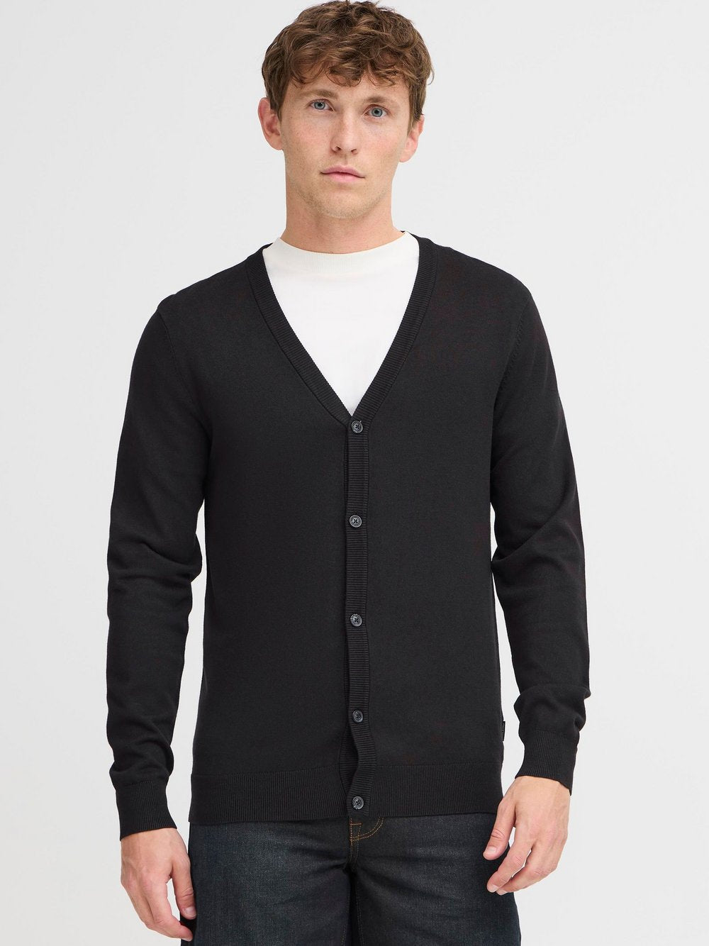 BLEND Strickjacke Herren Viskose