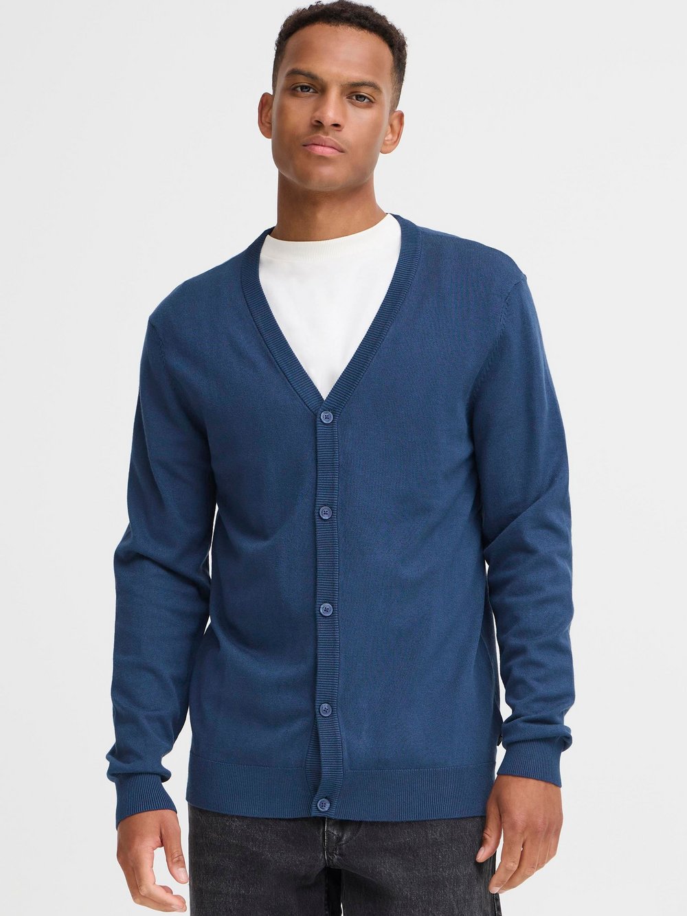 BLEND Strickjacke Herren Viskose