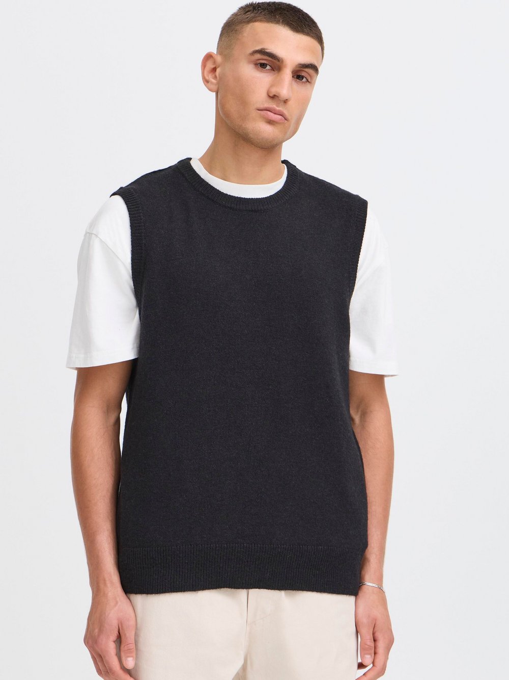 BLEND Pullunder Herren Baumwolle