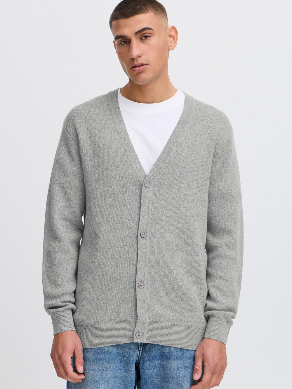 BLEND Strickjacke Herren Viskose