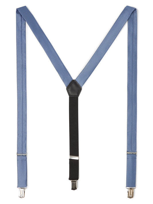 OLYMP Level Five Hosenträger aus Seiden-Mix mit Leder-Anteil Herren gemustert