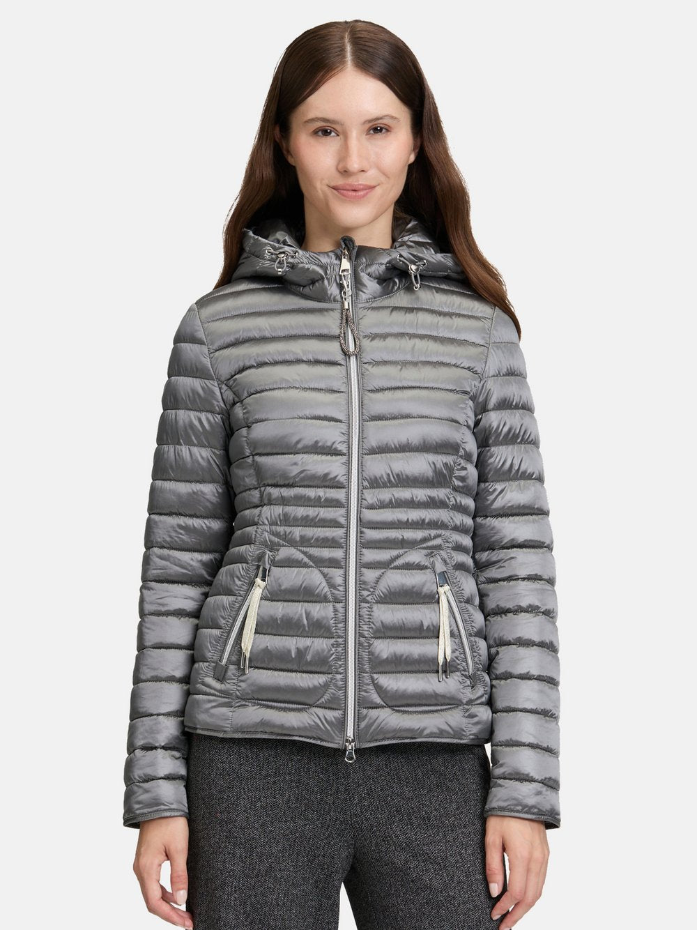 Cartoon Steppjacke Damen Polyamid
