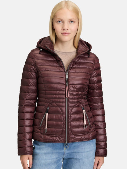 Cartoon Steppjacke Damen Polyamid