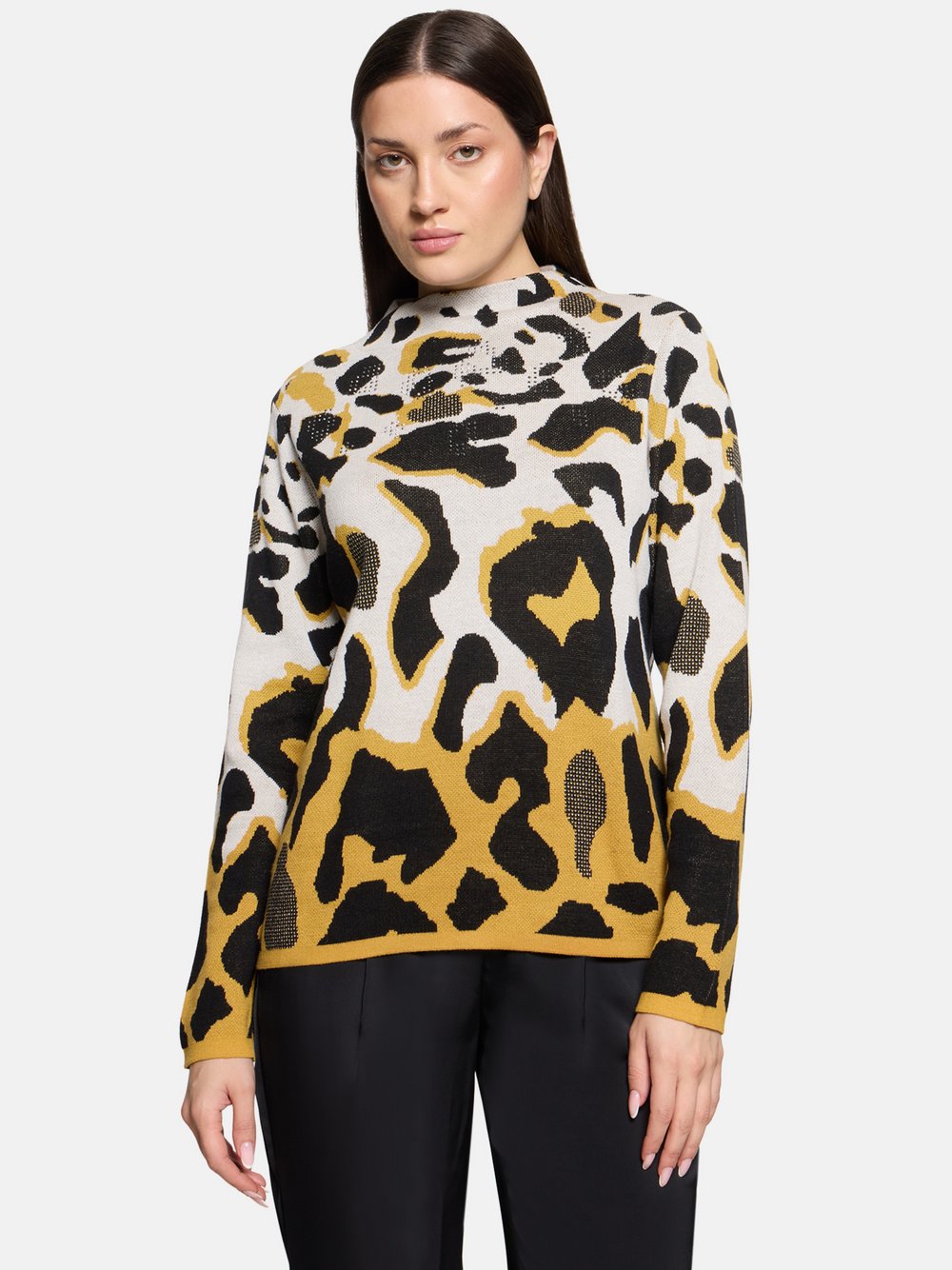 Betty Barclay Strickpullover Damen Baumwolle gemustert