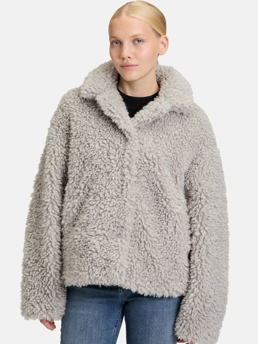 Amber & June Plüschjacke Damen