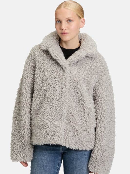 Amber & June Plüschjacke Damen