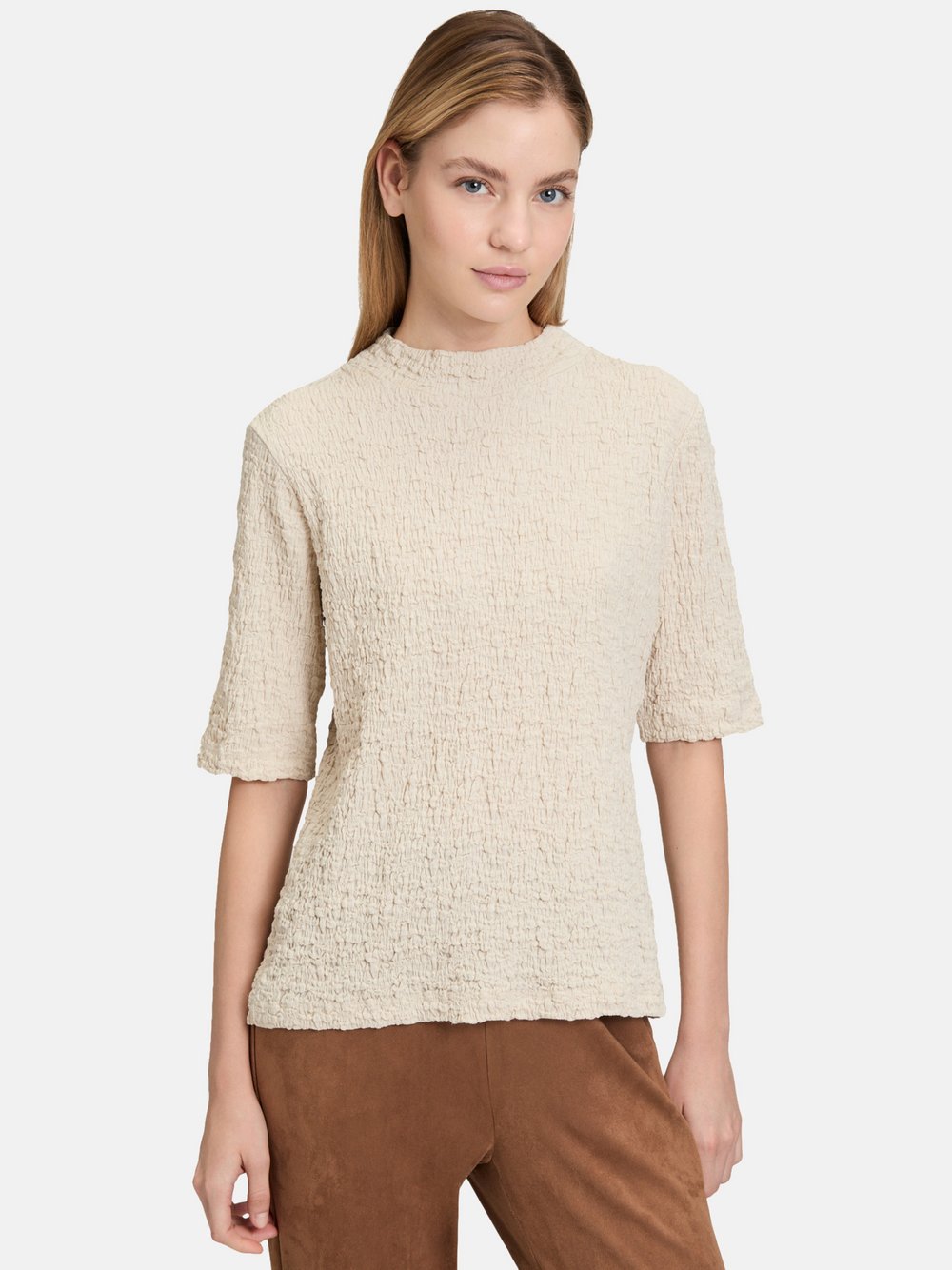 Betty Barclay Strukturshirt Damen Baumwolle