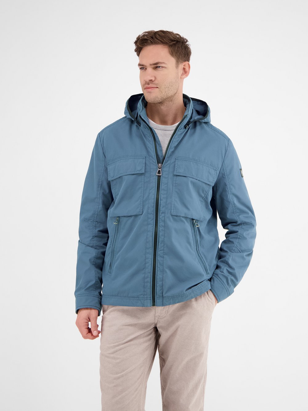 LERROS Outdoorjacke Herren Baumwolle