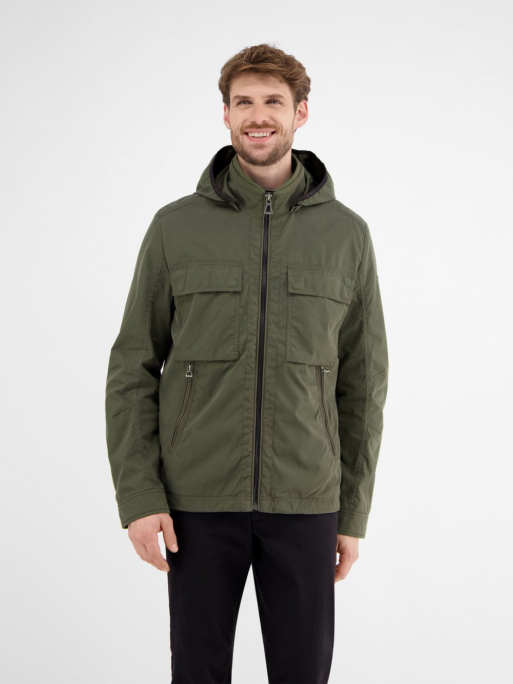 LERROS Outdoorjacke Herren Baumwolle