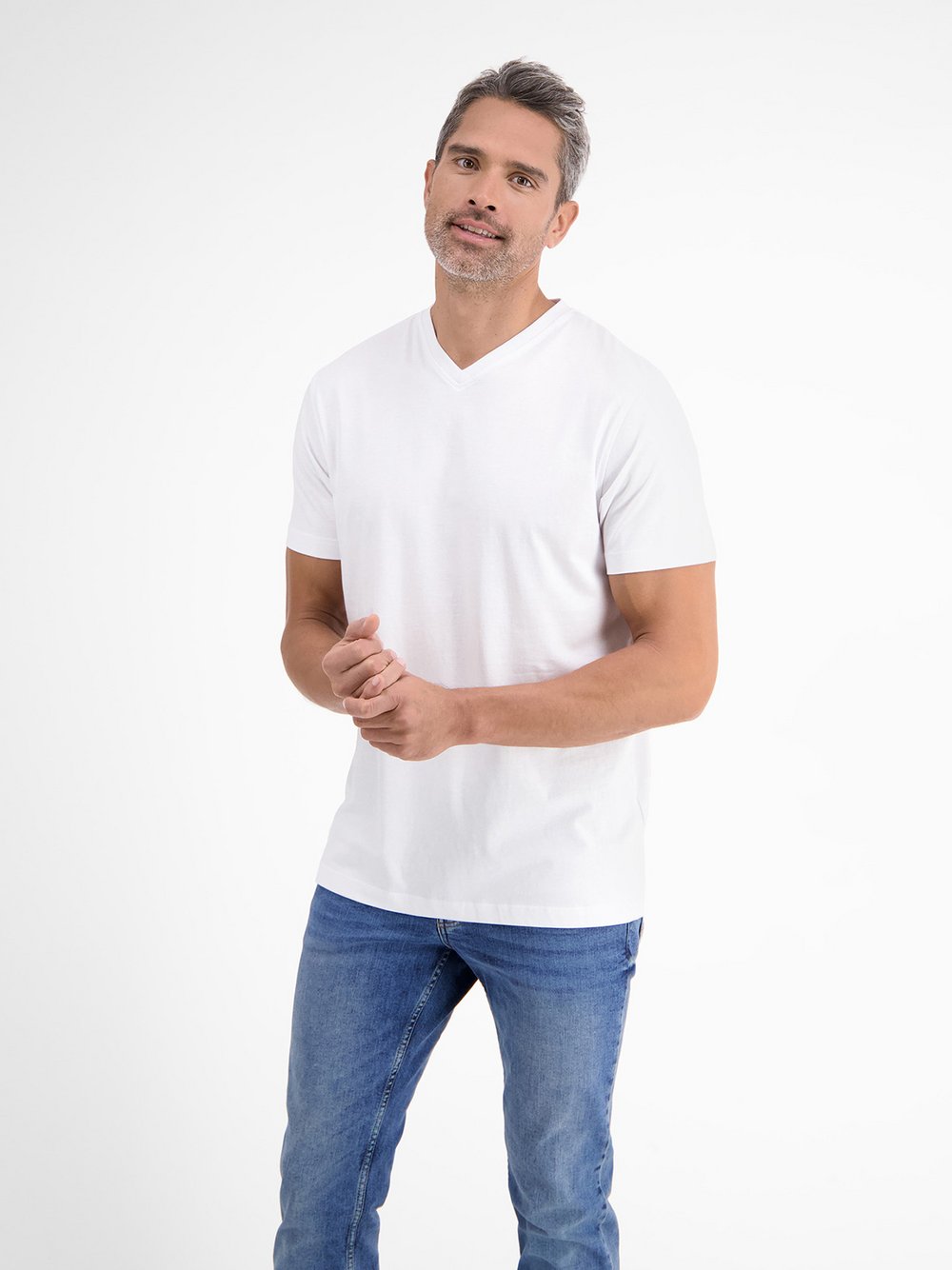 LERROS T-Shirt Doppelpack Herren Baumwolle