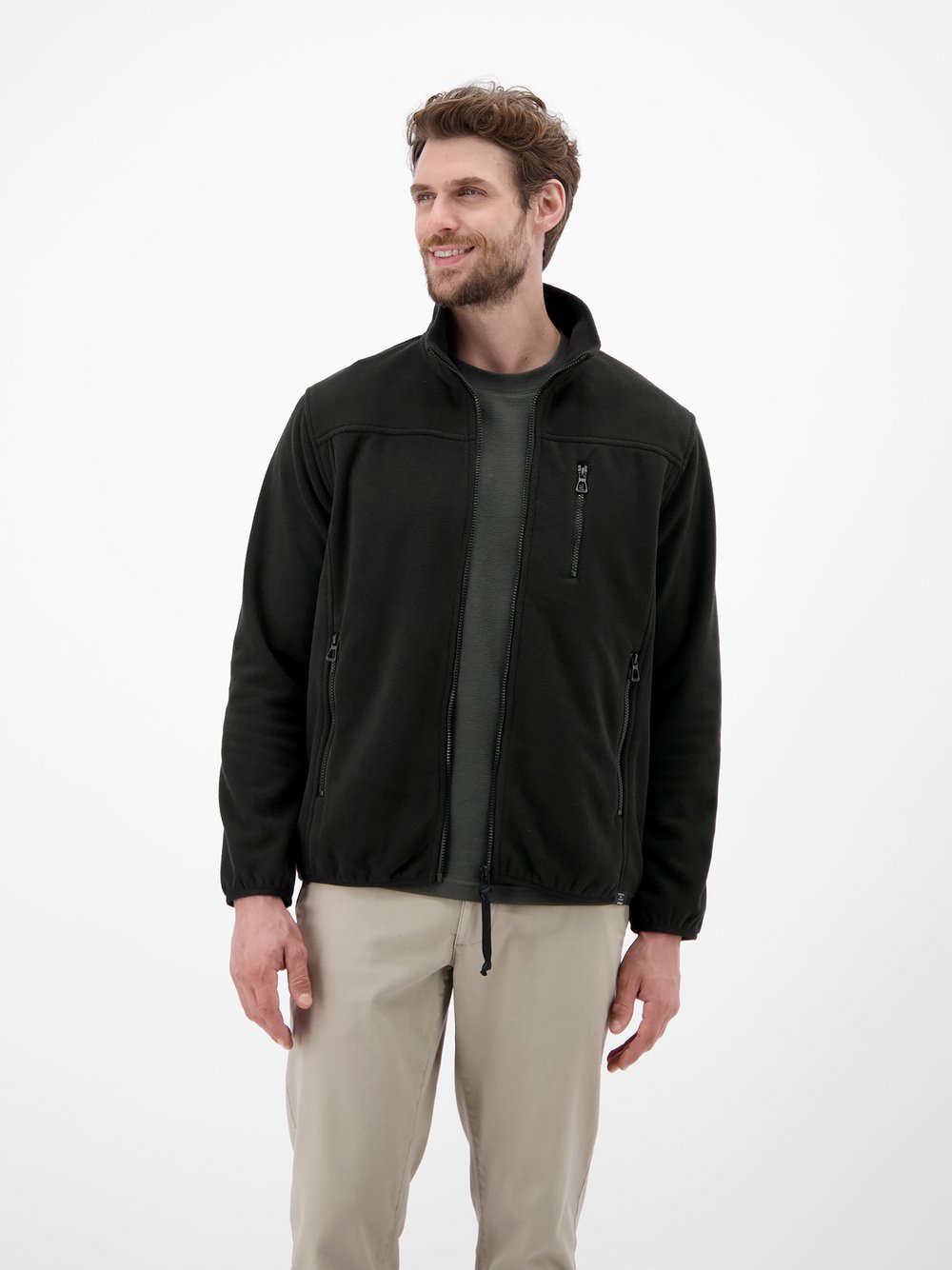 LERROS Sweatjacke Herren