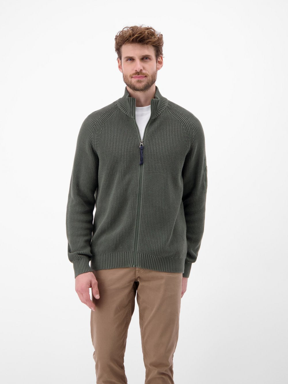 LERROS Strickjacke Herren Baumwolle