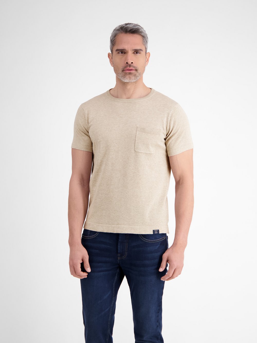 LERROS T-Shirt Herren Baumwolle