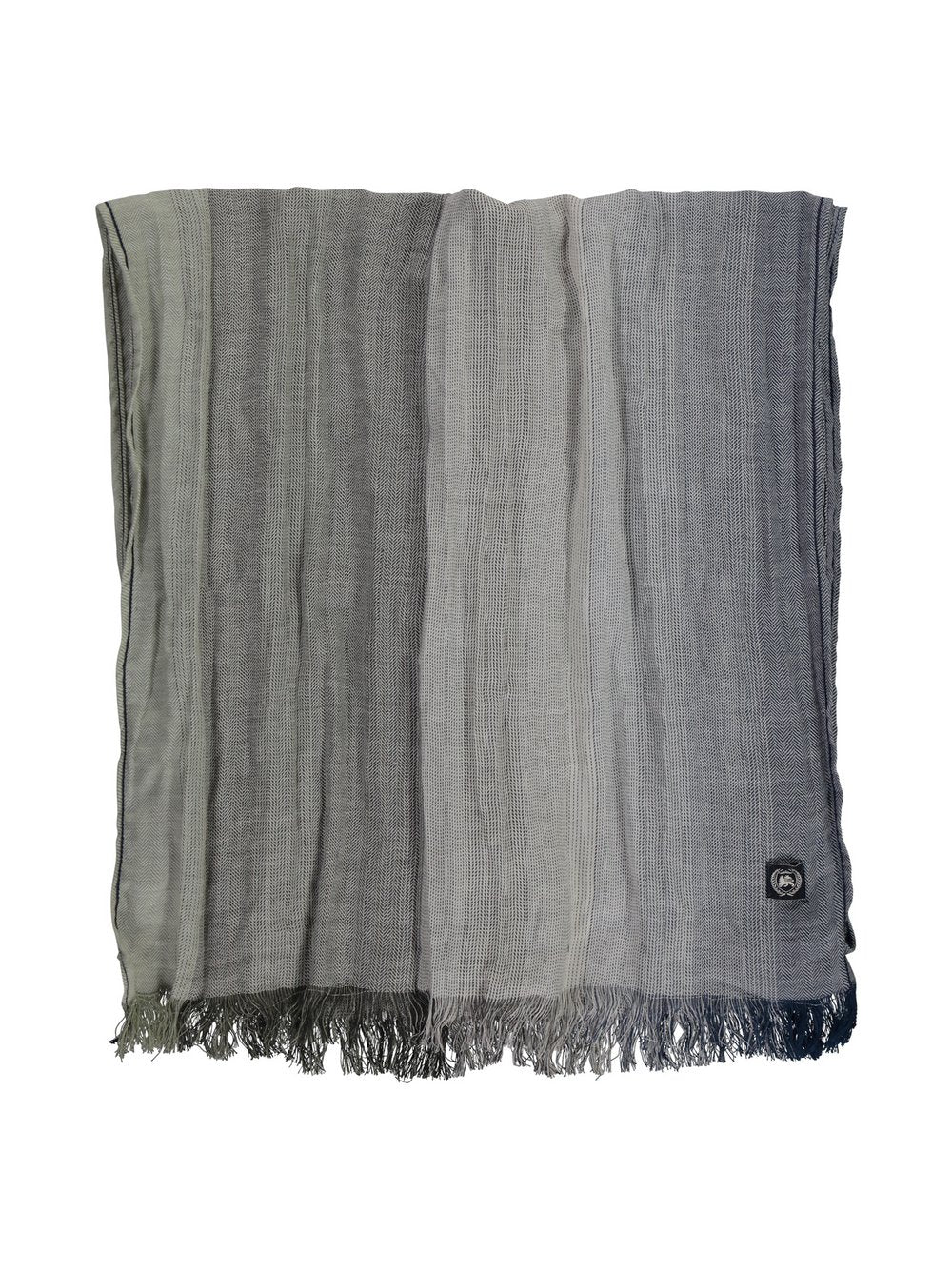 LERROS Schal Herren Baumwolle gestreift