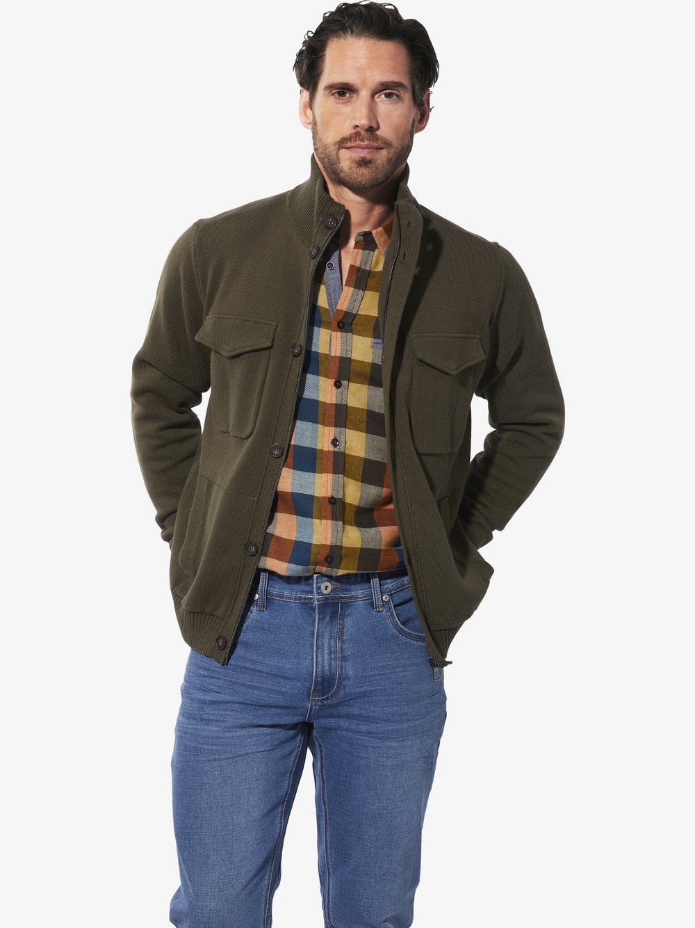 BABISTA Bermuda Herren Baumwolle kariert