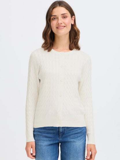 OXMO Strickjacke Damen Baumwolle