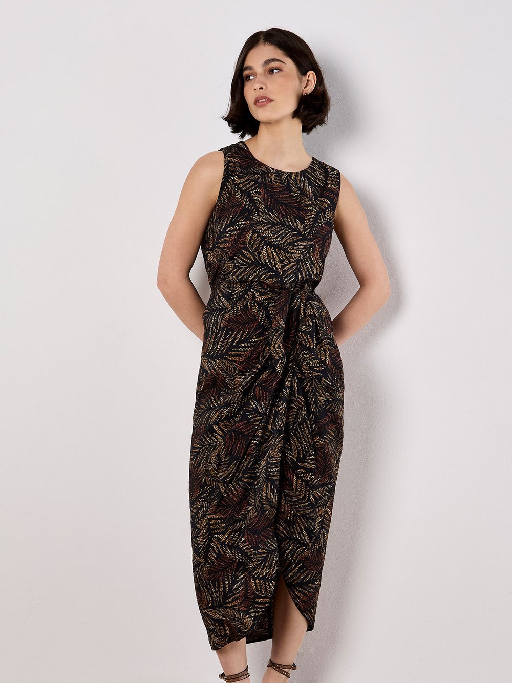 Apricot Rock Damen Viskose gemustert