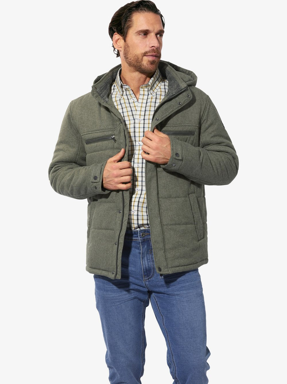 BABISTA Bermuda Herren Baumwolle kariert