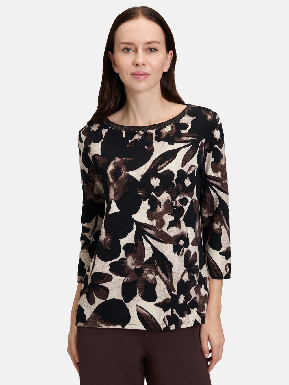 Betty Barclay Sweatshirt Damen Viskose gemustert