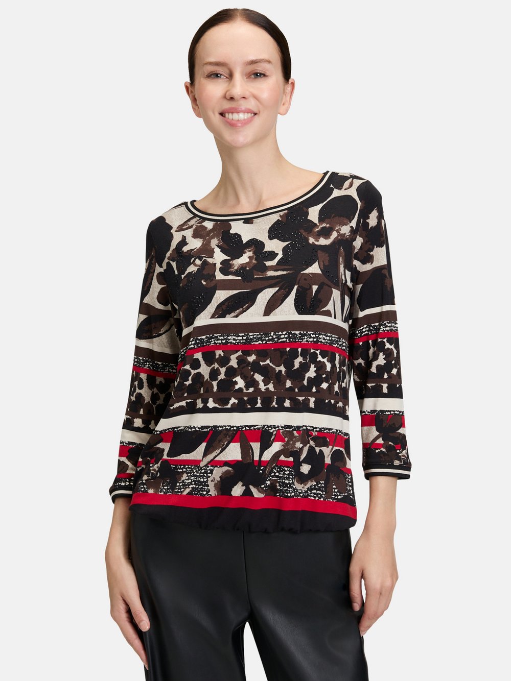 Betty Barclay Casual-Shirt Damen Viskose gemustert