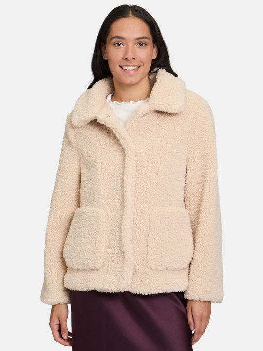 Cartoon Plüschjacke Damen