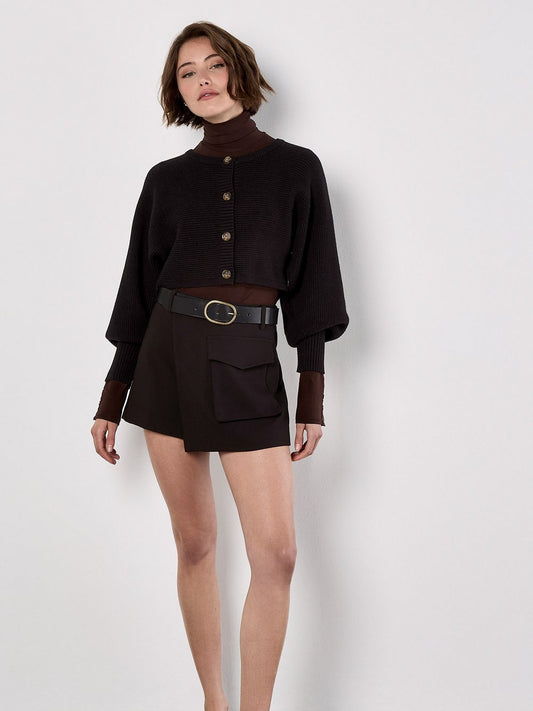 Apricot Strickjacke Damen Viskose