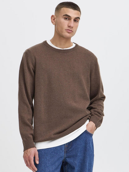 BLEND Strickpullover Herren Baumwolle