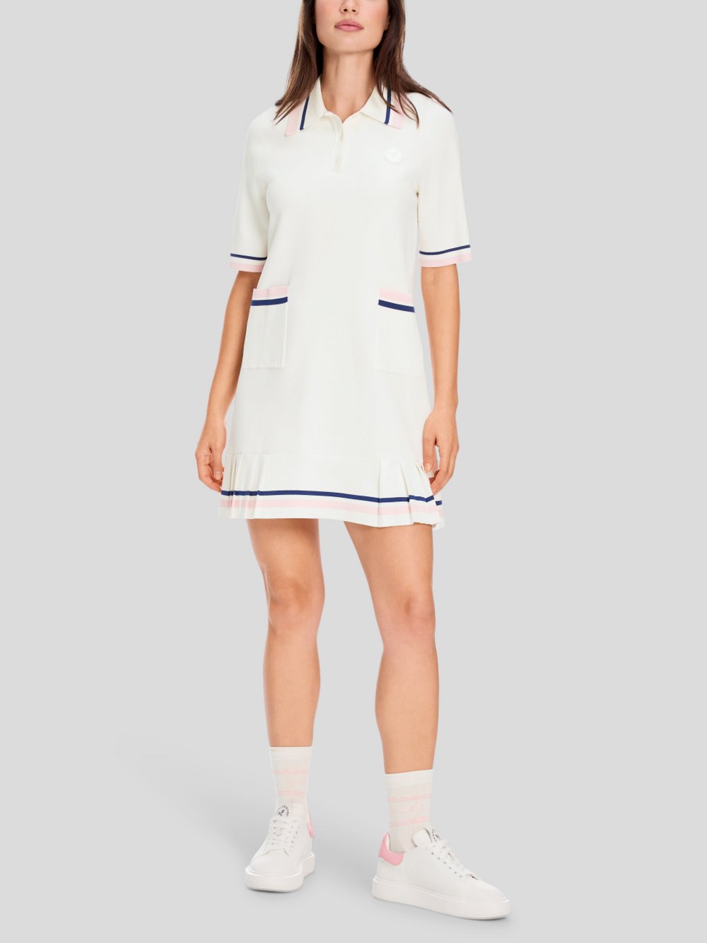 Marc Cain Kleid Damen Viskose gemustert