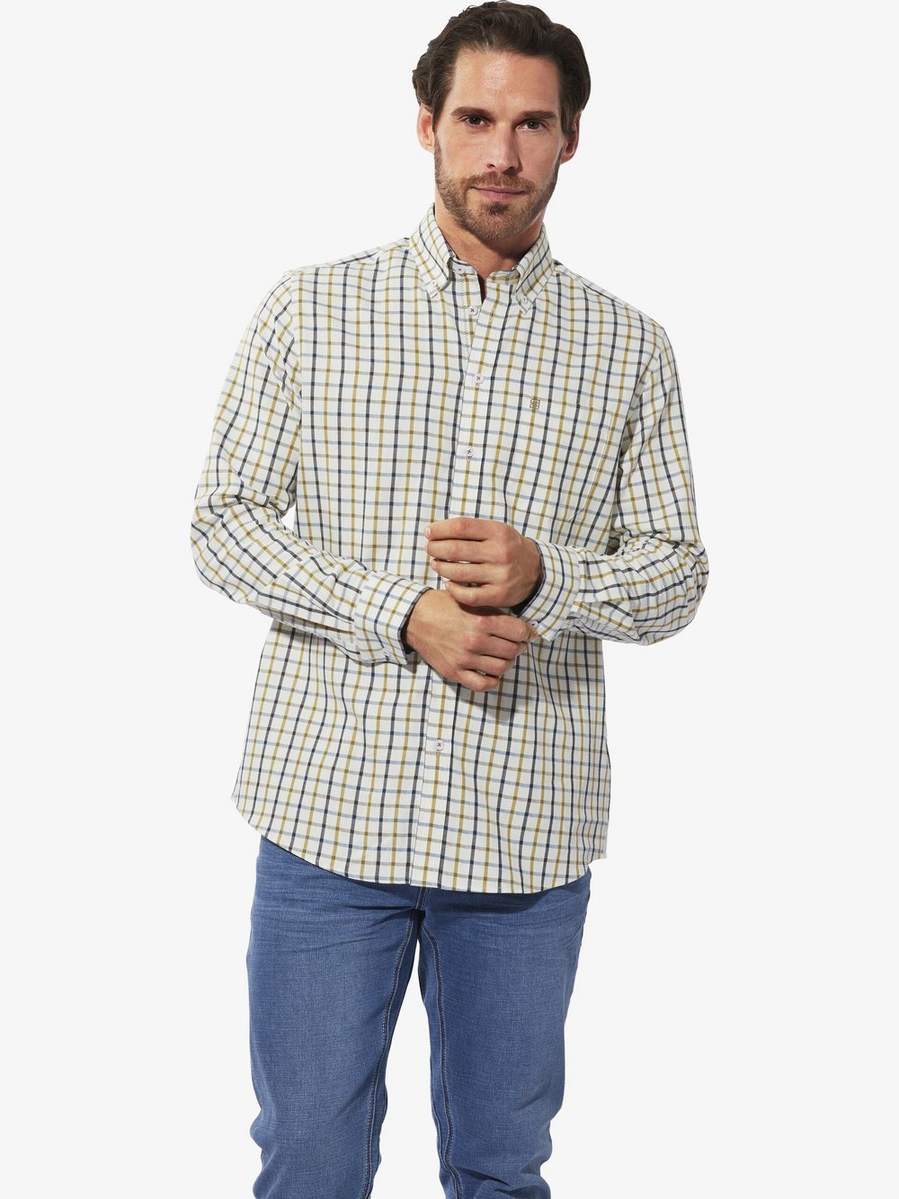 BABISTA Bermuda Herren Baumwolle kariert